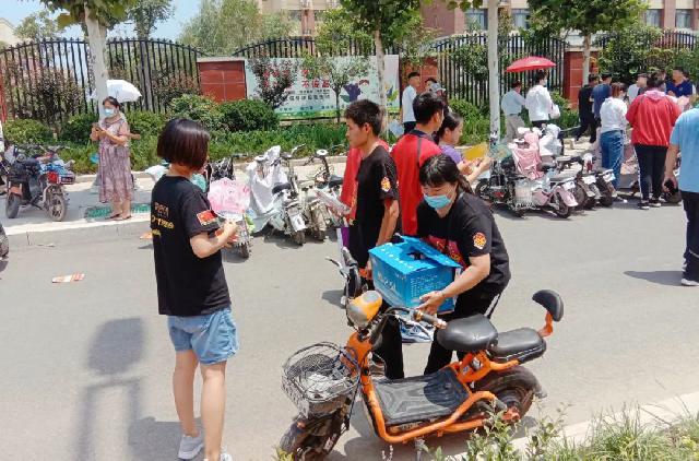 未来可期丨绿城·成武桂语江南携手成武特战救援队 爱心送水 助力高考