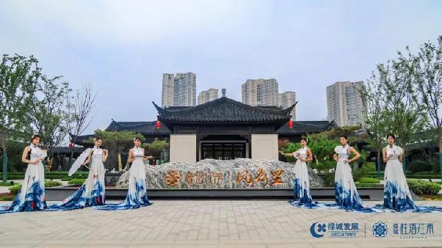 全城共鉴 | 绿城·桂语江南生活示范区华美绽放
