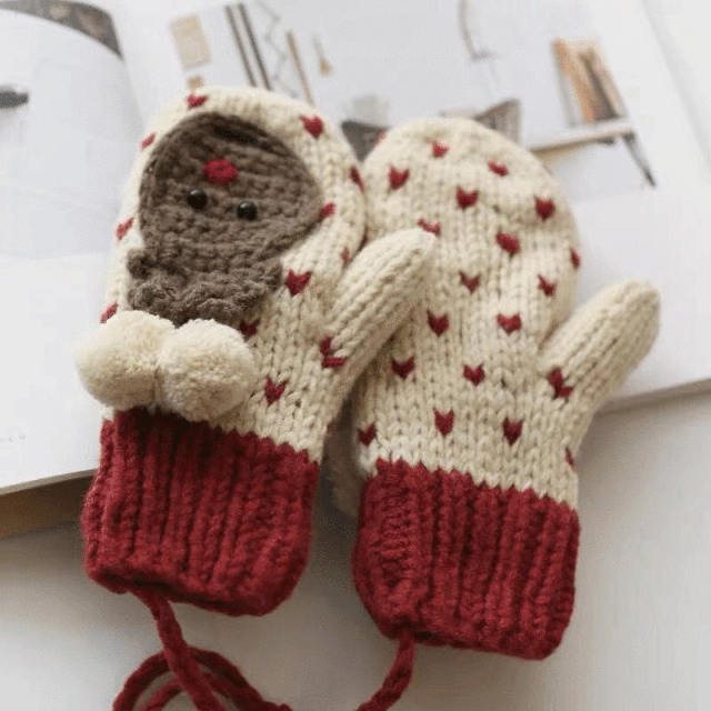 创意手套DIY温暖来袭, 这个冬天不做“冻手党”