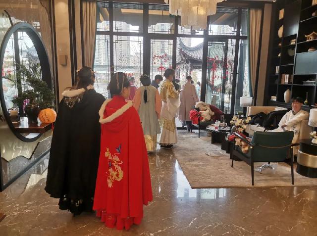 国潮来袭！绿城·桂语江南国风汉服展圆满落幕